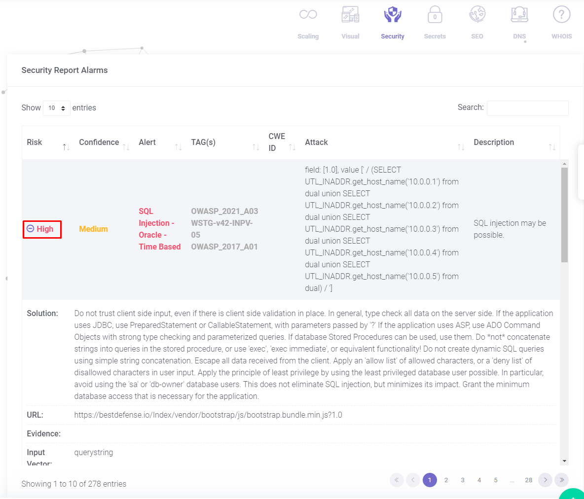 security_report_remediation_suggestions